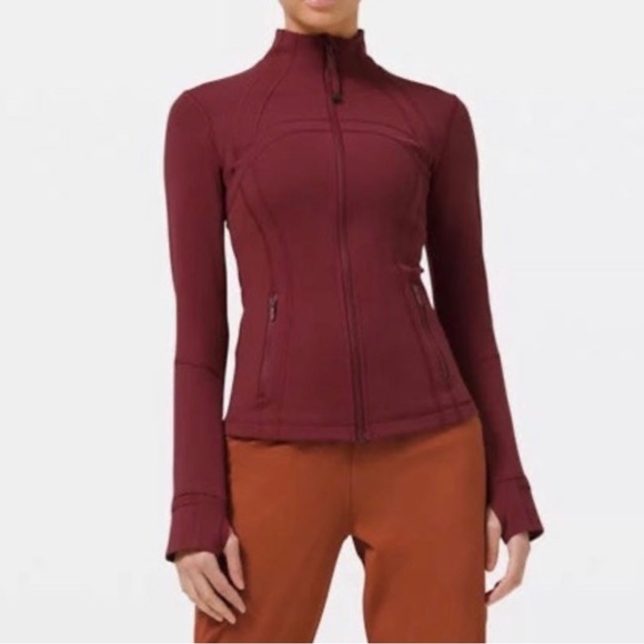 (NWT) Lululemon Define Jacket Luon in Red Merlot - Picture 1 of 9